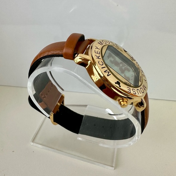 NEW Disney Lorus Mickey Mouse Live Action Musical Melody gold Watch Retired - Picture 5 of 10